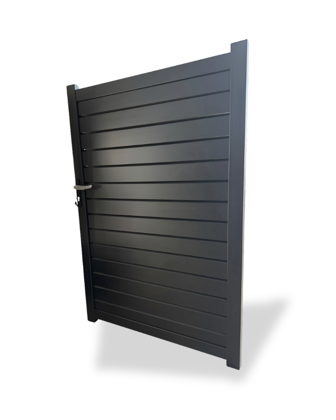 Aluminum Rhombus Privacy Gate 6'H x 4'W
