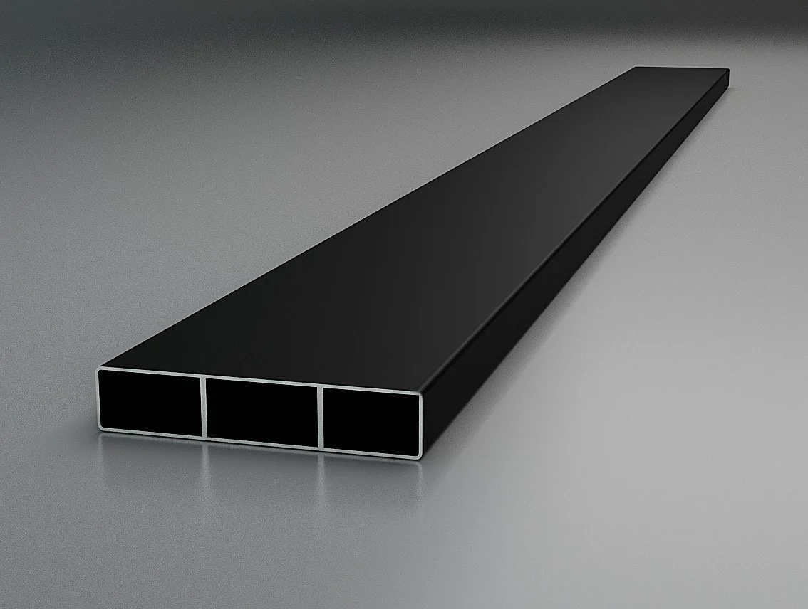 Aluminum Horizontal Fence Slat 4"