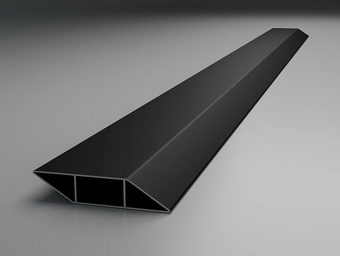 Aluminum Louvered Privacy Fence Slat