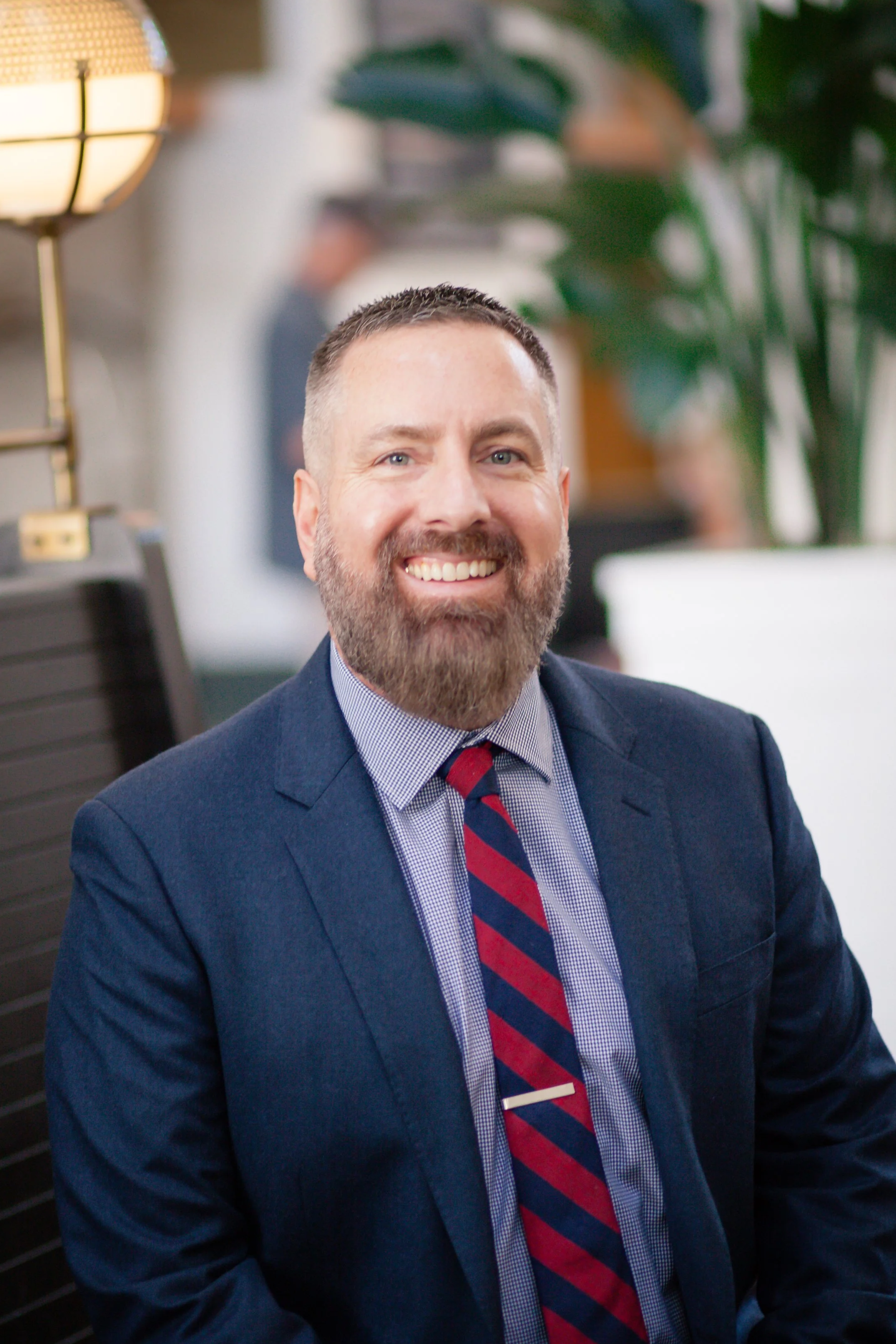 Portrait of Chris Olsen, founder of Freshsate Organic Tea & Botanicals