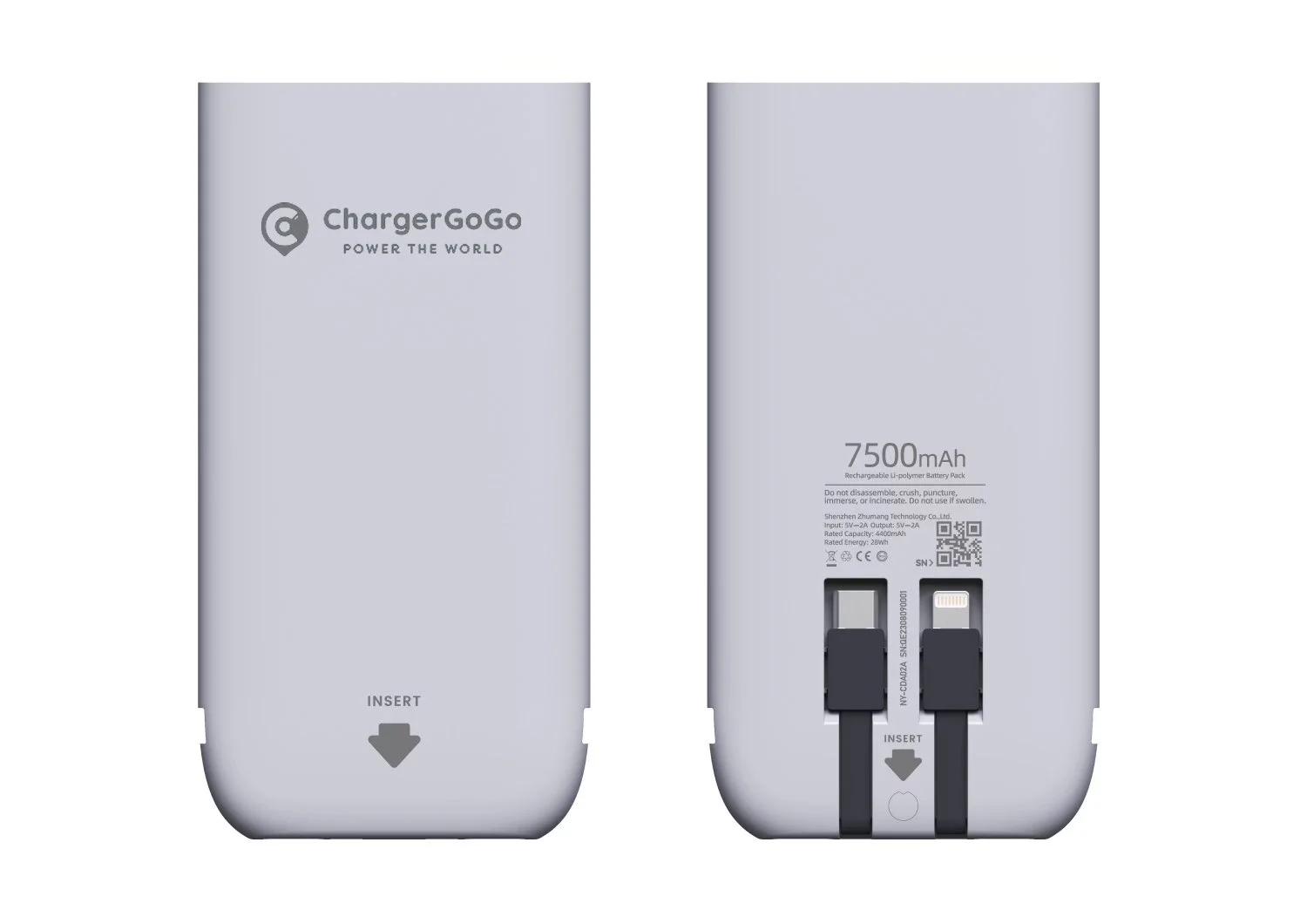 Chargergogo portable power banks