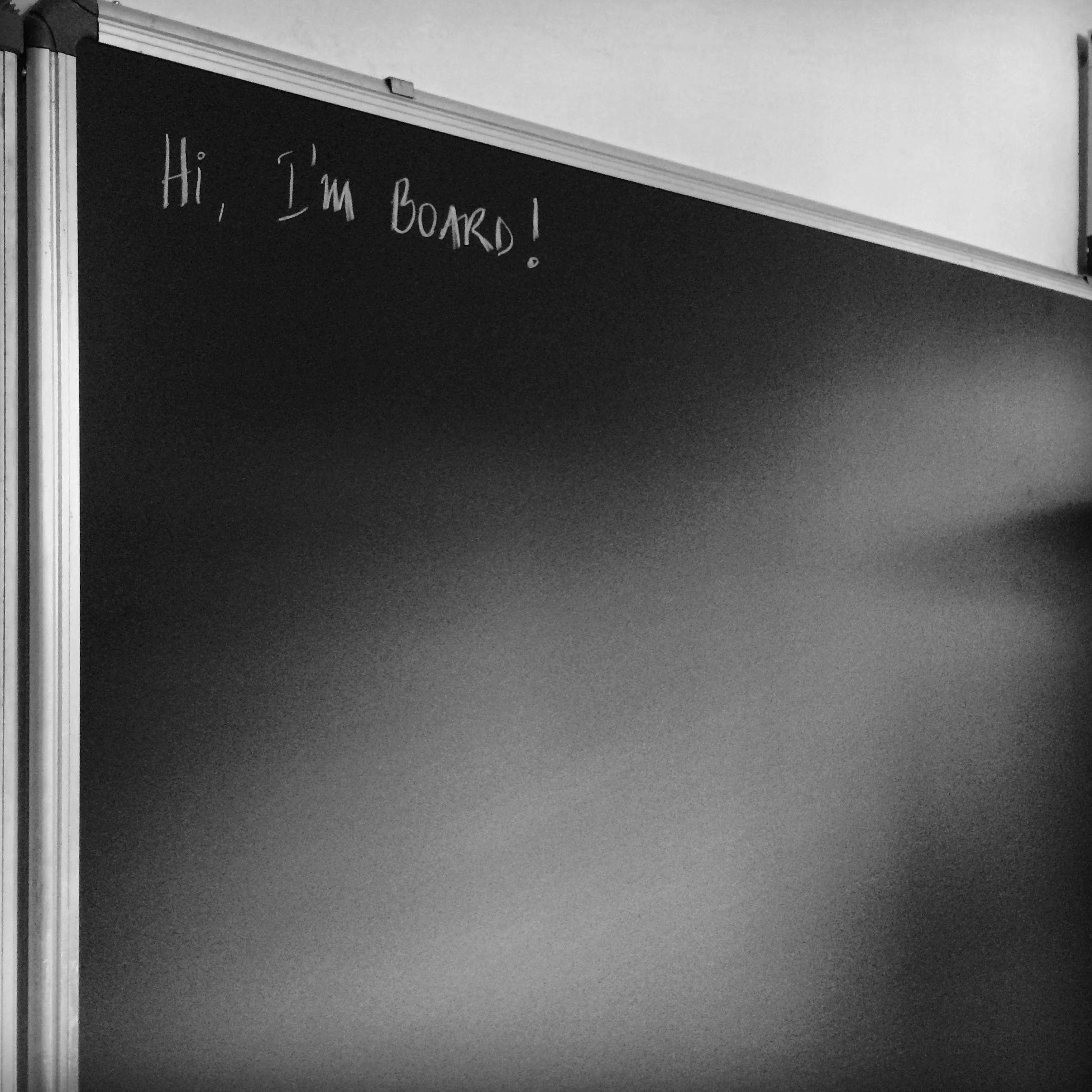 quirky pun on board pic