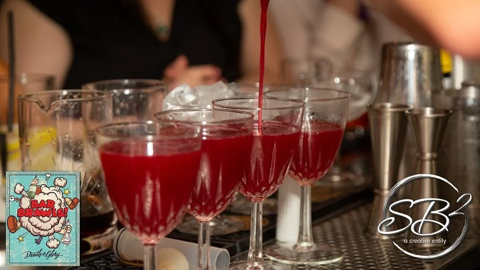 Raspberry/Blackberry rapid-infused cognac with Montenegro, citrus, and basil. 