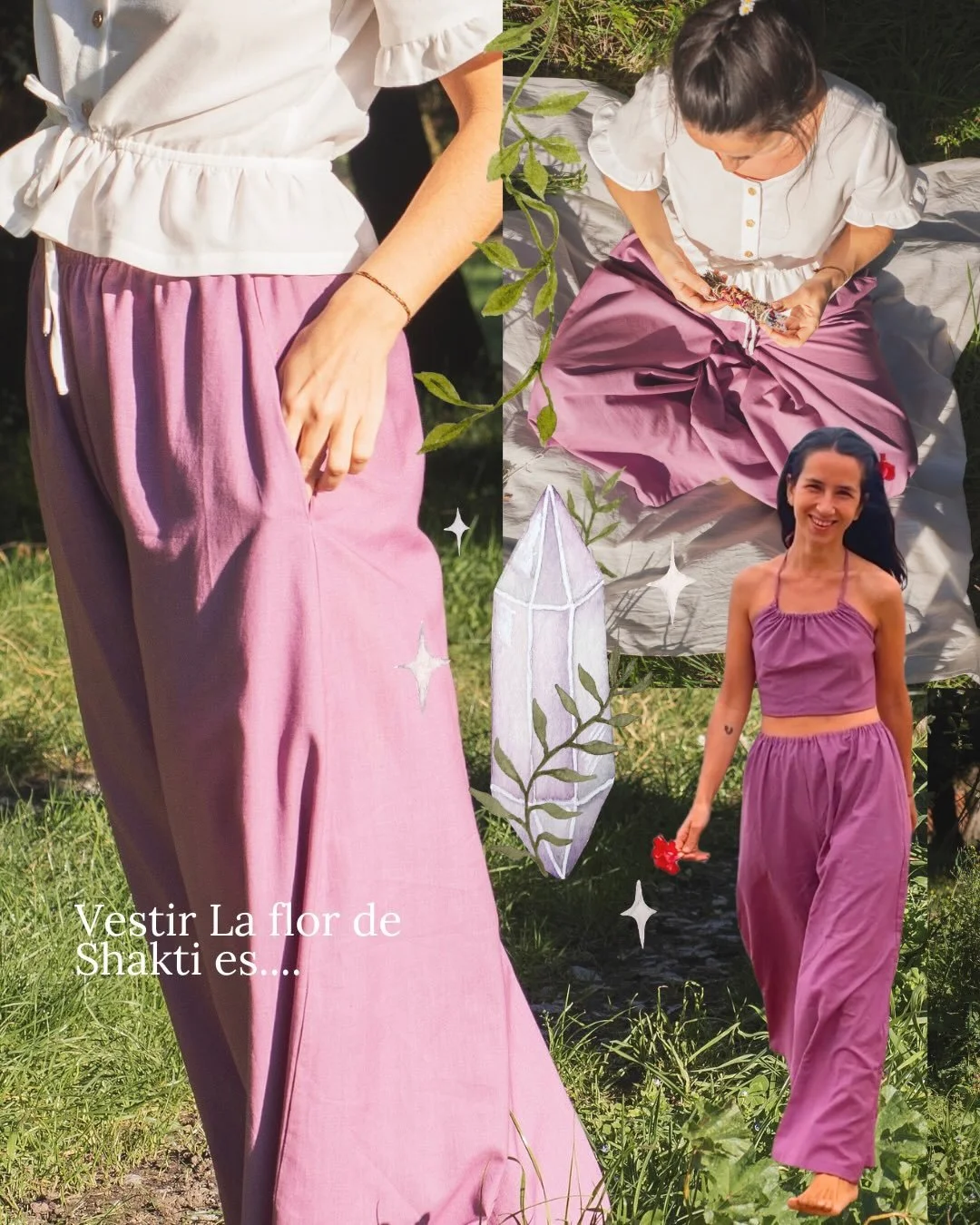 ✨&iquest;Alguna vez has pensado en tu ropa como medicina para tu cuerpo y tu alma? ✨

🌸 Vestirse es un ritual de autocuidado y bienestar.
🌸No solo cuidas tu salud vistiendo tejidos naturales y tintes medicinales sino que adem&aacute;s, cuidas tu en