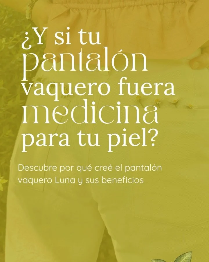 🌿Por esta raz&oacute;n cre&eacute; este pantal&oacute;n vaquero org&aacute;nico y te&ntilde;ido con plantas🌿

😢 Lo que vi en esa f&aacute;brica no me gust&oacute; nada y en ese momento supe que quer&iacute;a crear un vaquero que cuide de la salud 