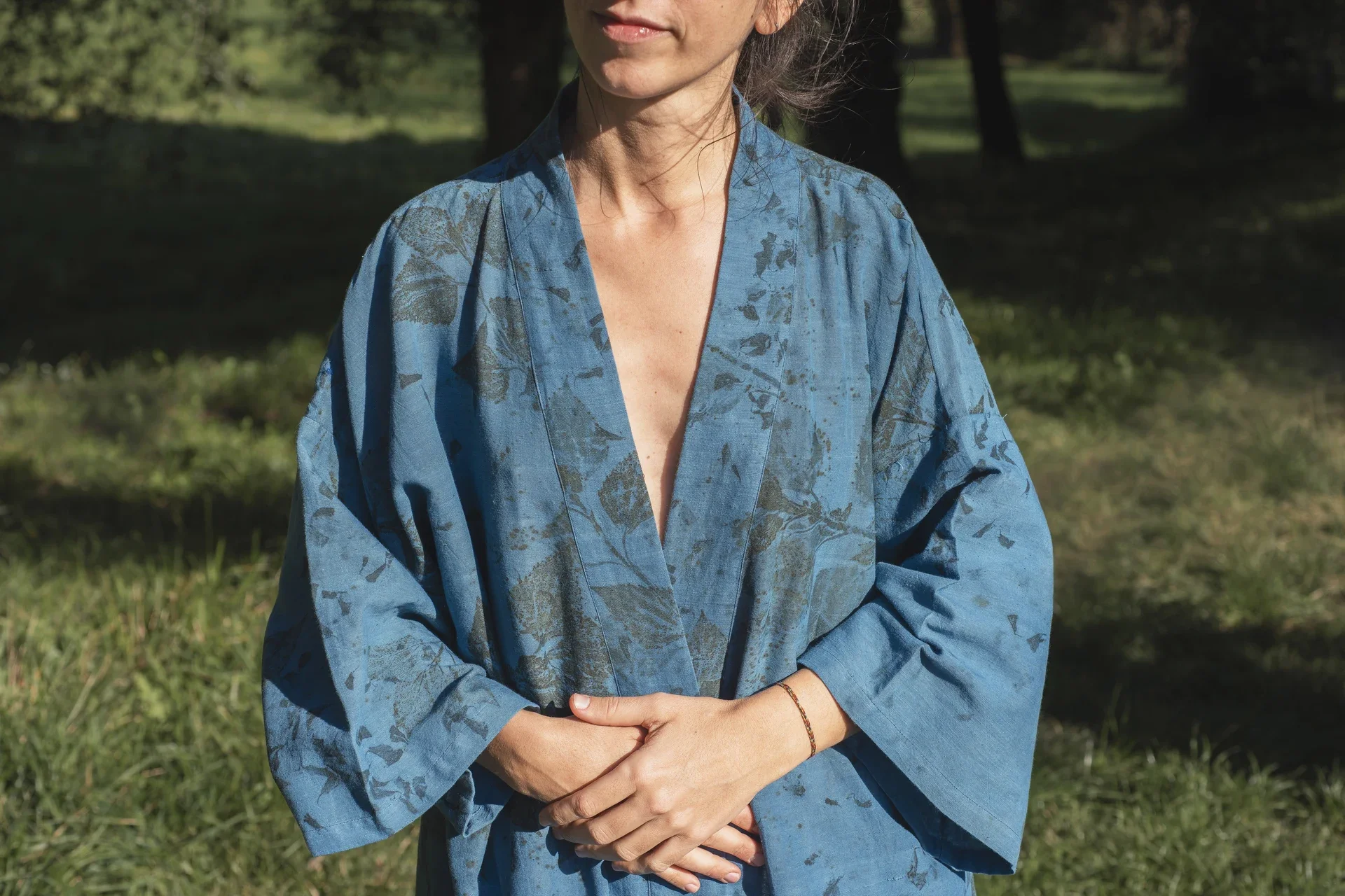 Kimono Shakti índigo