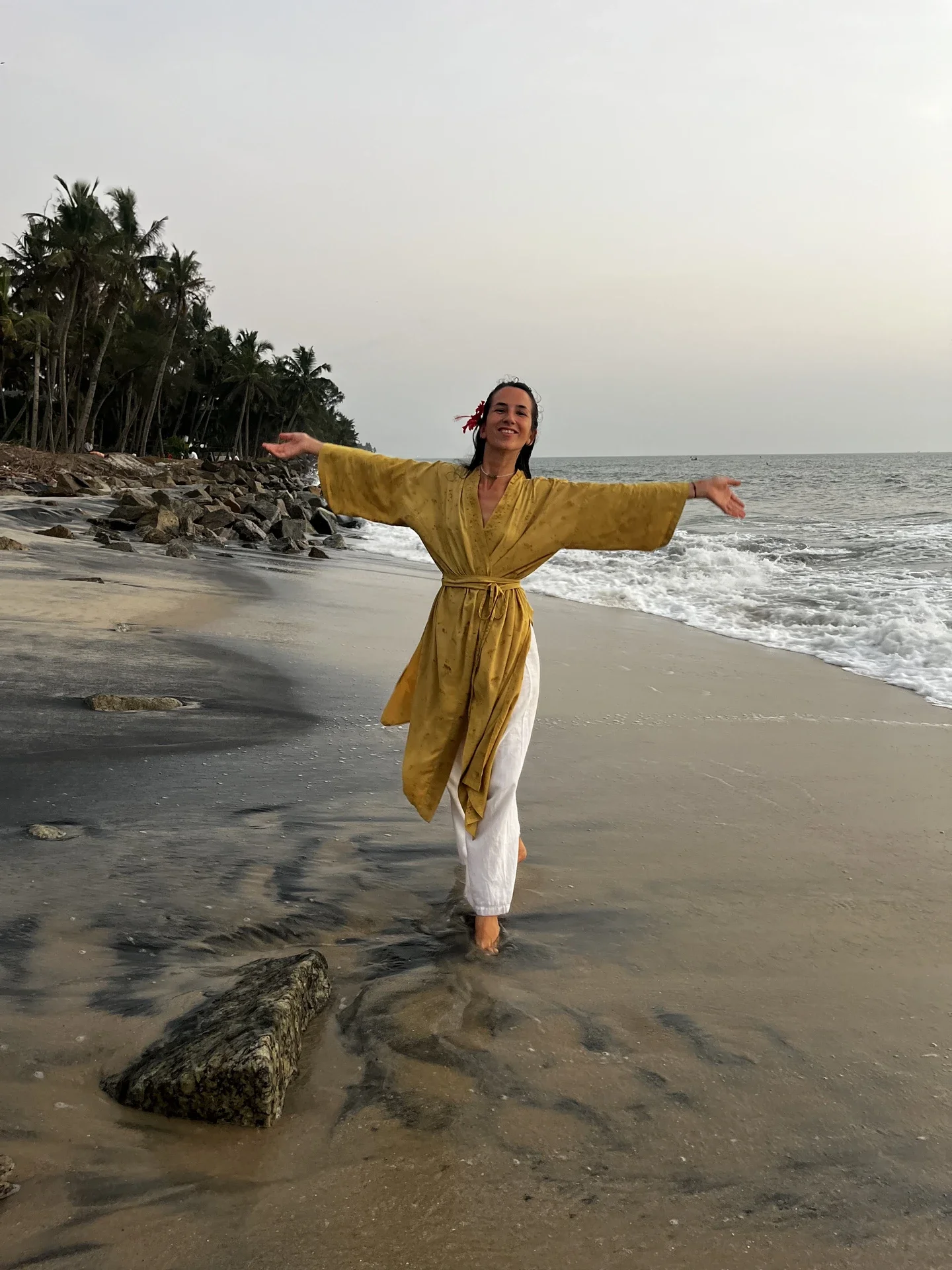 Kimono tintes naturales ayurvastra