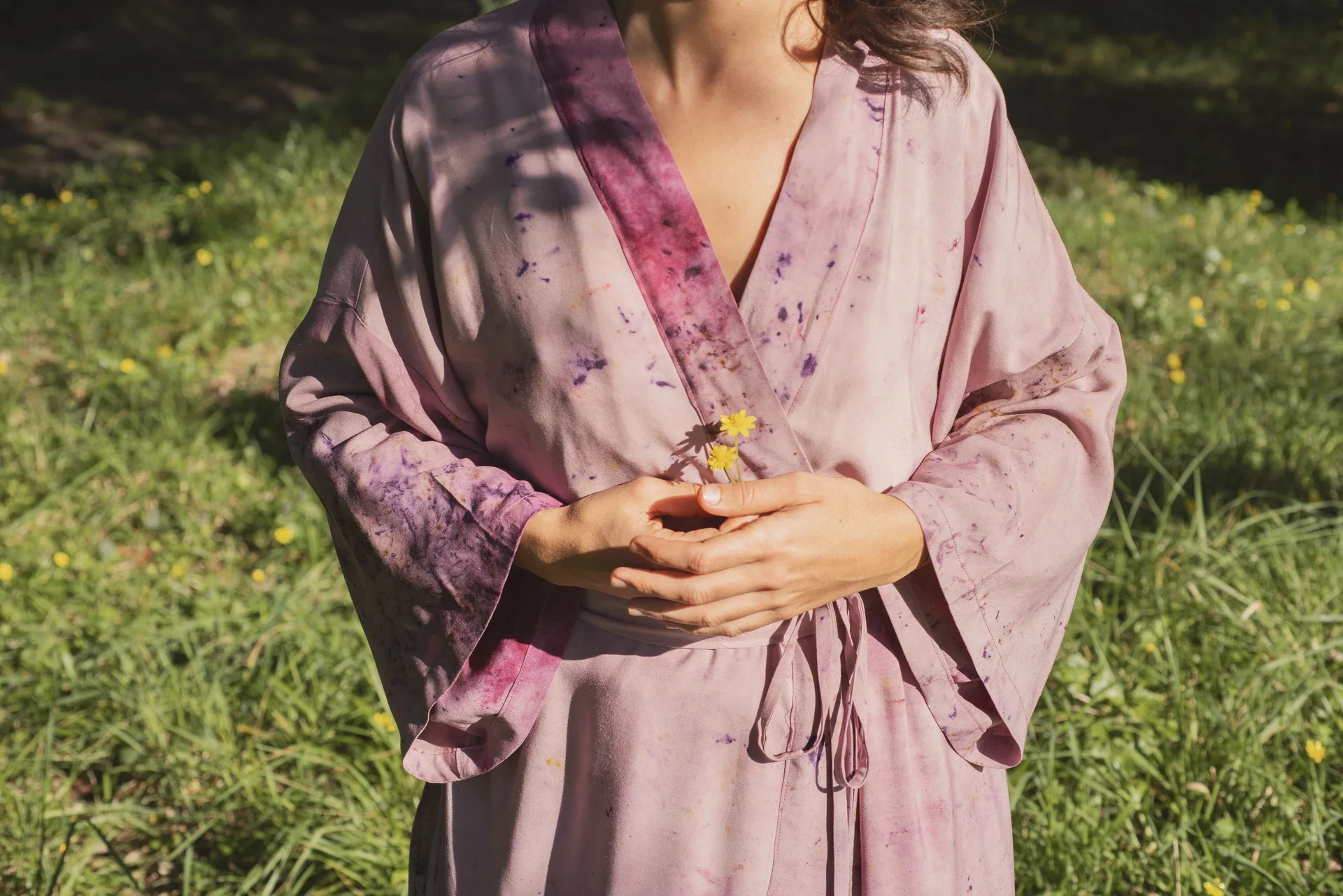 Kimono Shakti print morado