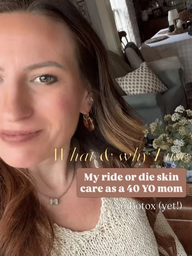 Follow &amp; mention SHOP for links! 

I&rsquo;ve laid out all of my skin care that I am loving and using daily. Including my makeup and my favorite deodorant, I have not had Botox yet (which I&rsquo;m 1000% for, you do you girl!) I just haven&rsquo;