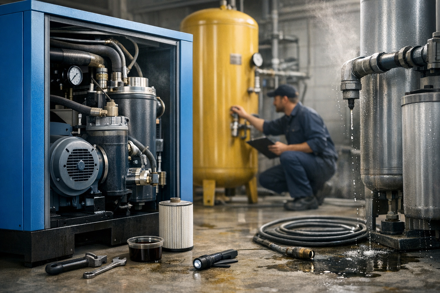 How to Avoid Major Air Compressor Failures — Gordon Air Compressor