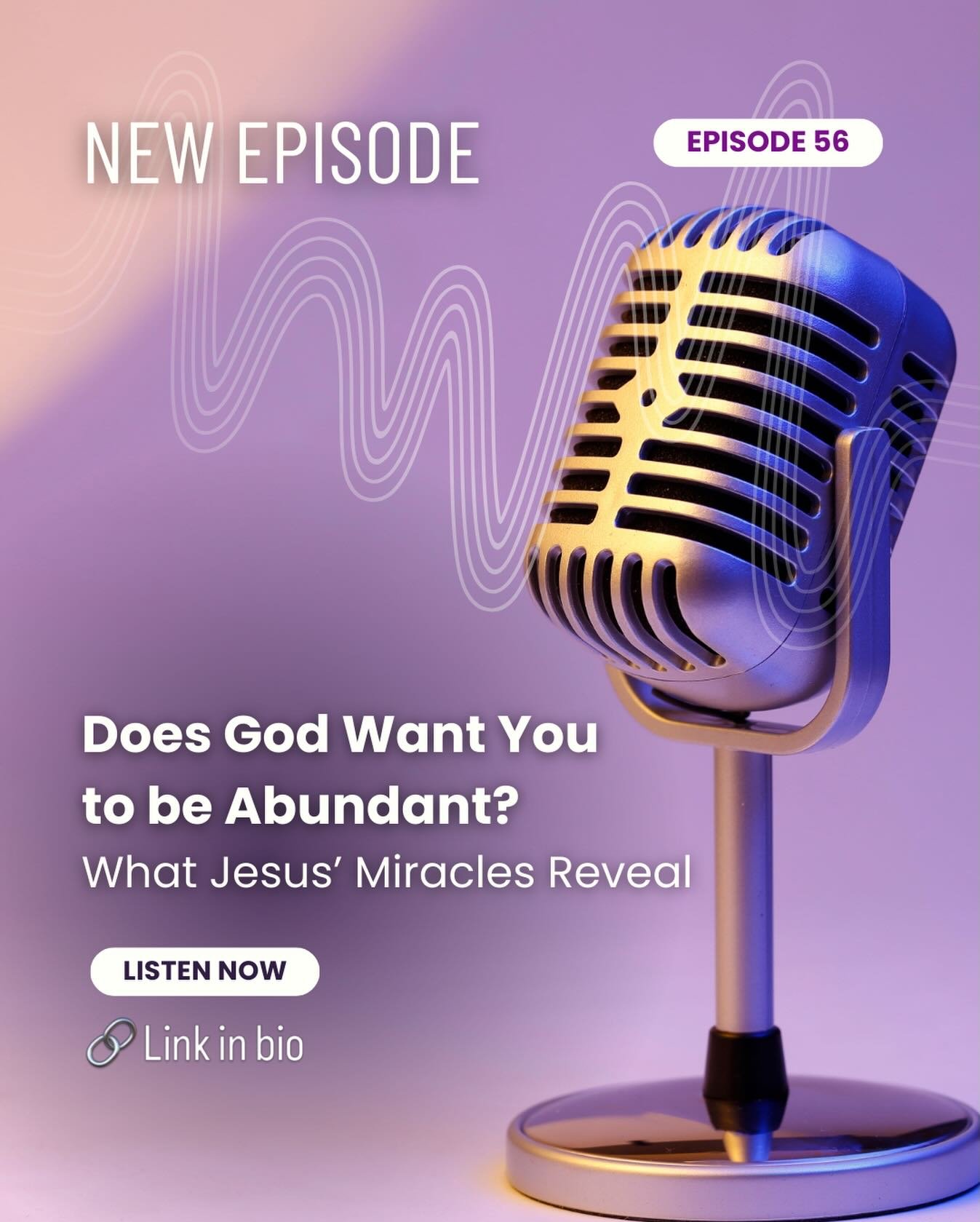 If you have ever felt like God doesn&rsquo;t care about THAT wish or THAT desire, this episode is for you!
We are diving into the Bible to see what Jesus&rsquo;s miracles actually reveal about His abundance.

FOLLOW @creating.intentional.mothers to l