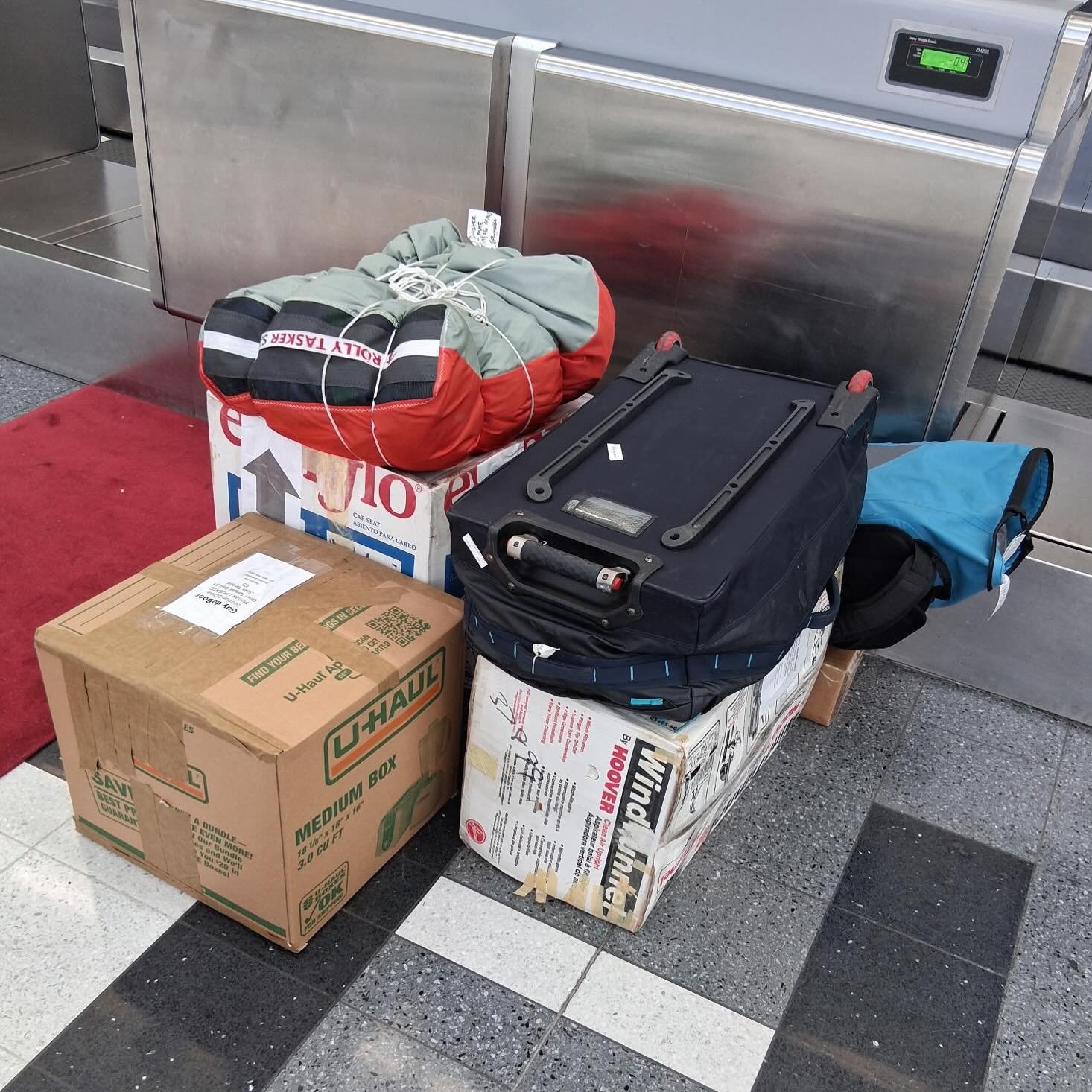 And just like that, he&rsquo;s off to the Canaries!  Safe travels @solosailorguy ✈️🌍 #ggr2026
