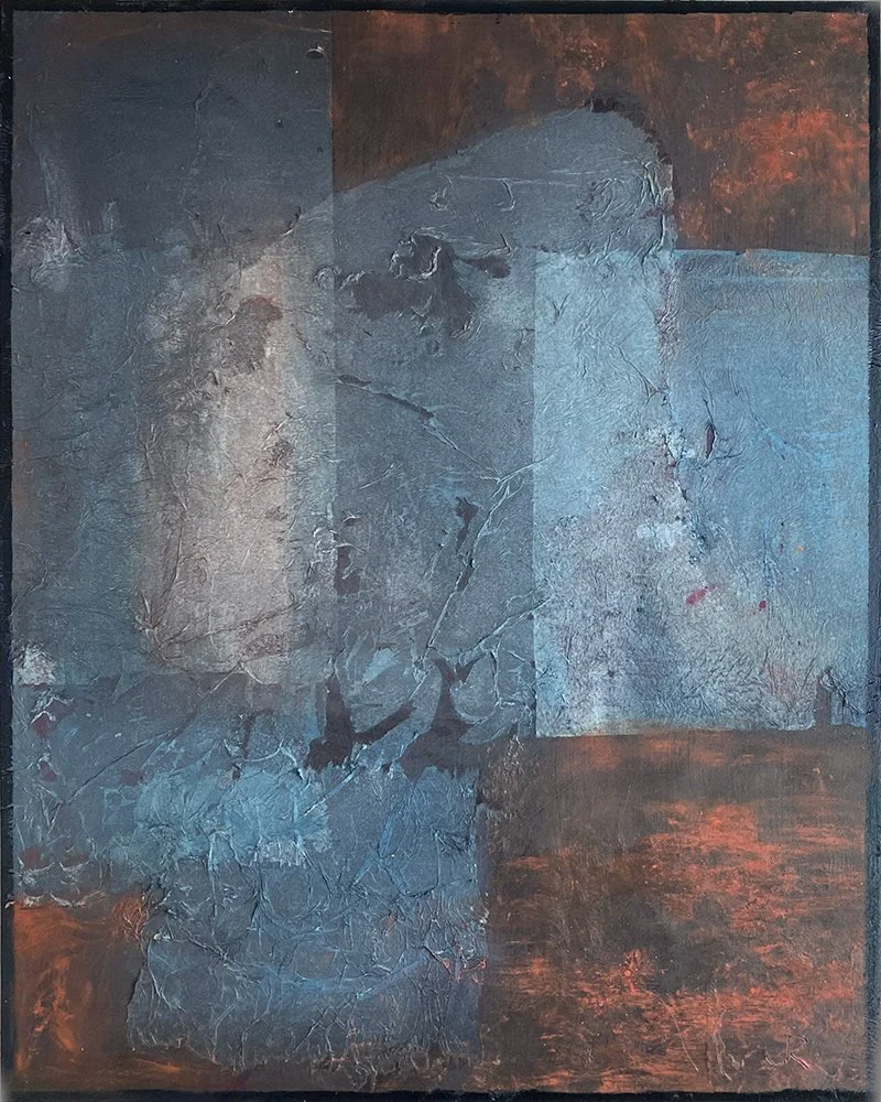 Blue Quartet - 40x50 cm
