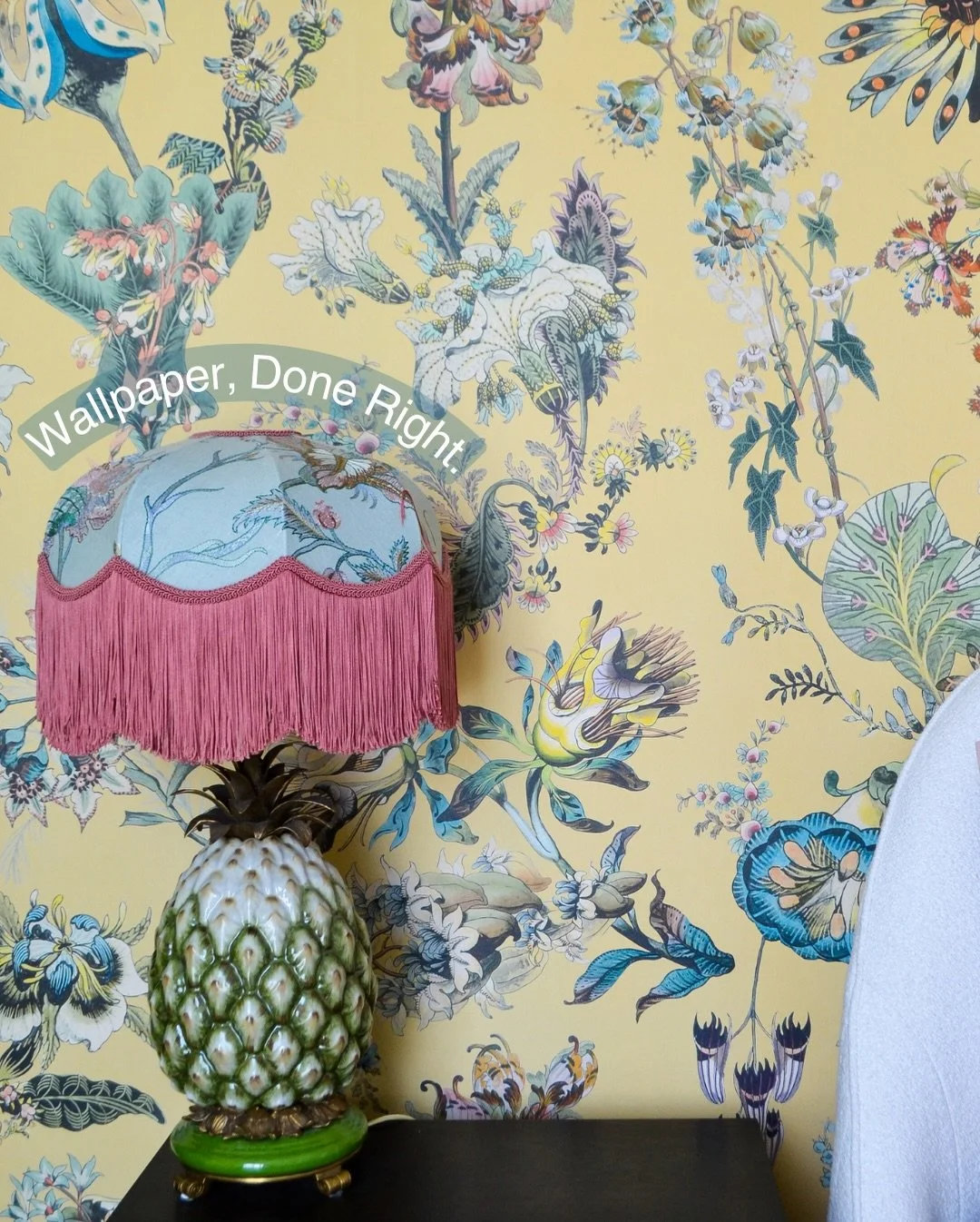 Wallpaper isn&rsquo;t just a finish, it&rsquo;s a design statement.

When installed with precision, it transforms a space, elevates the architecture, and brings the entire room together.

We approach every project with craftsmanship, care, and an unc