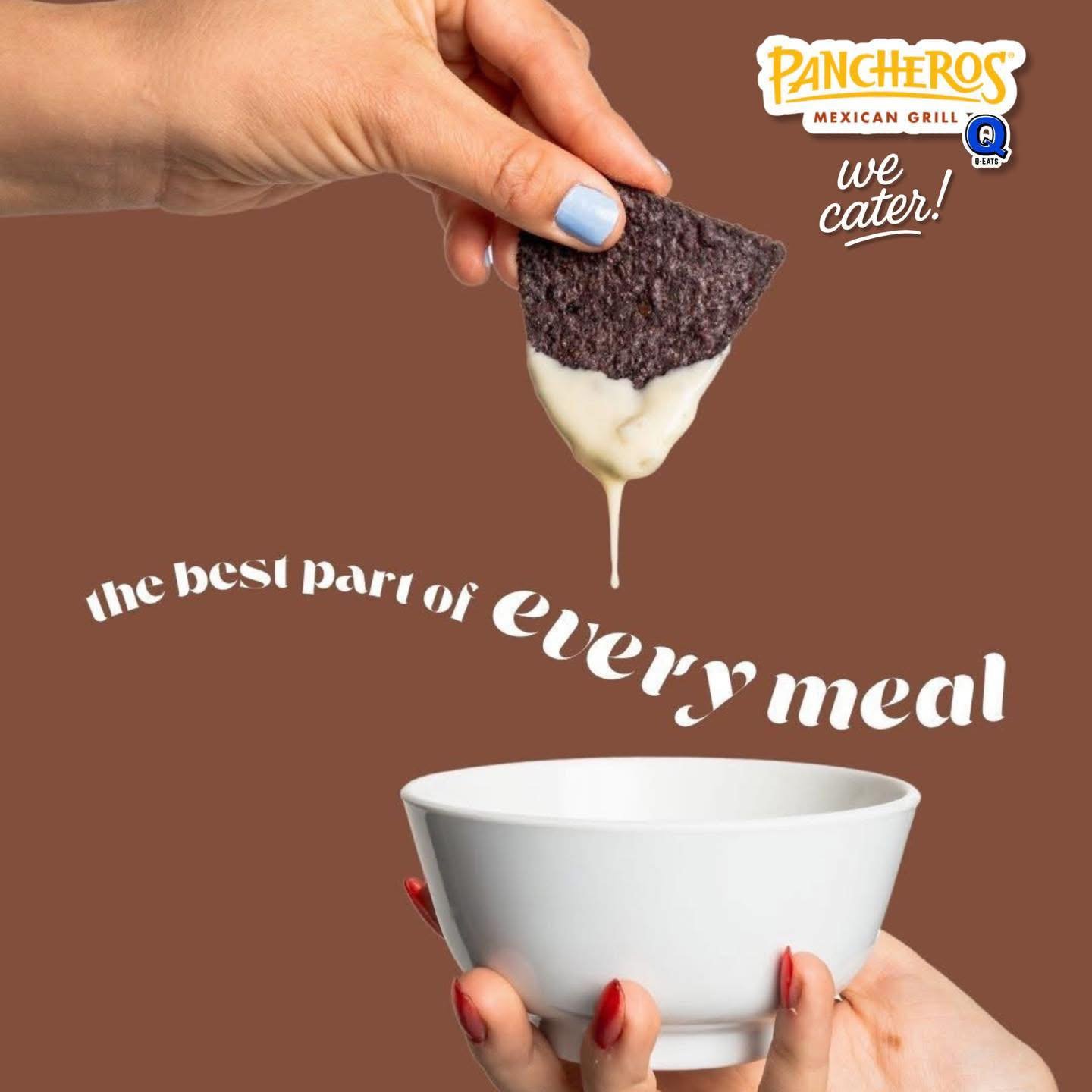 Chips + queso = happiness on a plate! 😍

🧀 Come get your chip and dip fix at Pancheros Quincy! 

#needasnack #youhungry