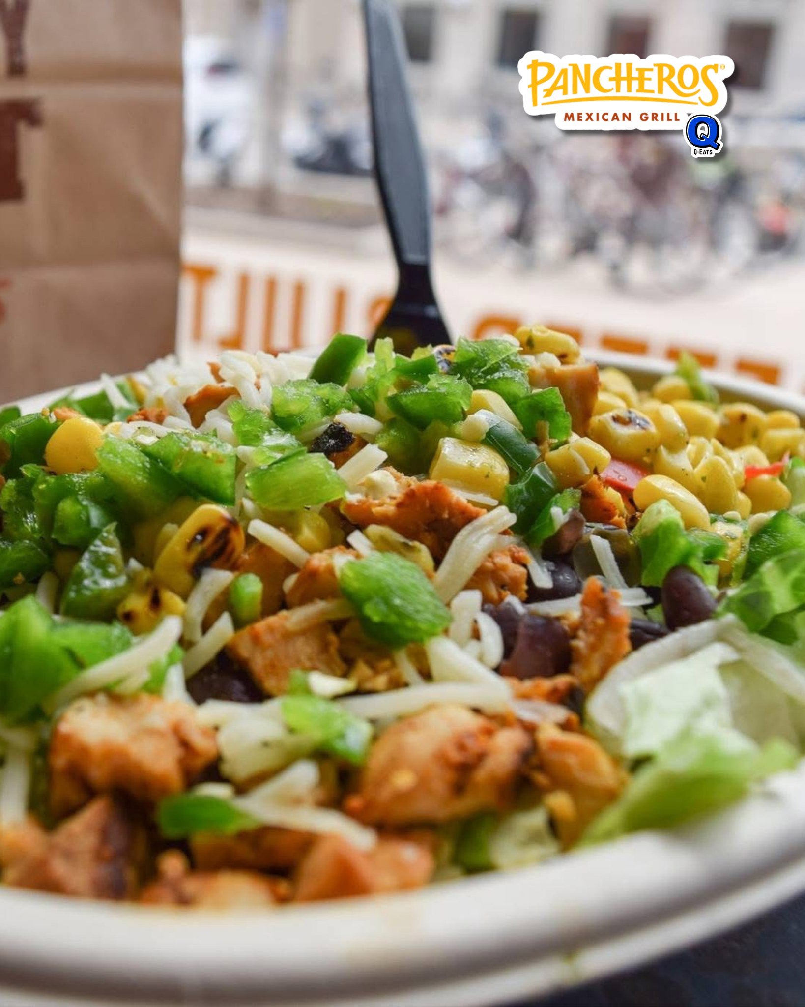 Build it your way &mdash; rice, protein, fresh toppings, and lots of queso! 🧀🥑 A Pancheros bowl never disappoints! Stop in and grab some delicious food today!

#pancheros #burritobowl #foodnearme