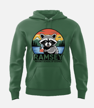 Ramsey Raccoon Youth Hoodie