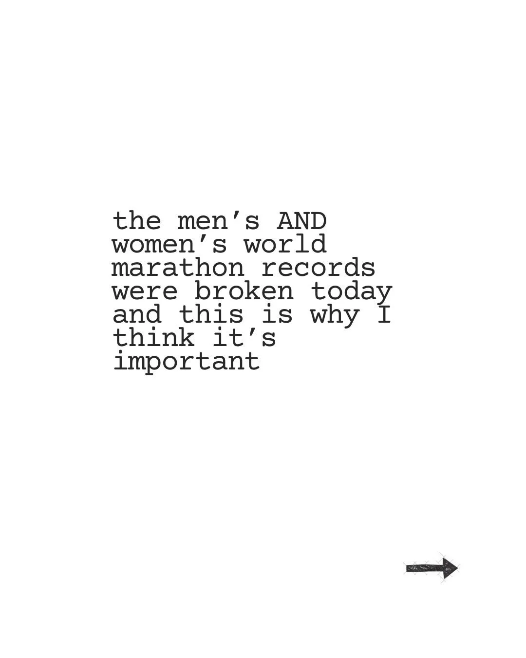 Congrats @tigist__assefa &amp; @sabastiansawe &amp; ALL OF YOU 🫶🏼 beautiful people, beautiful accomplishments

#runningcommunity #theimpossible #breaking2 #londonmarathon2026 #londonmarathon