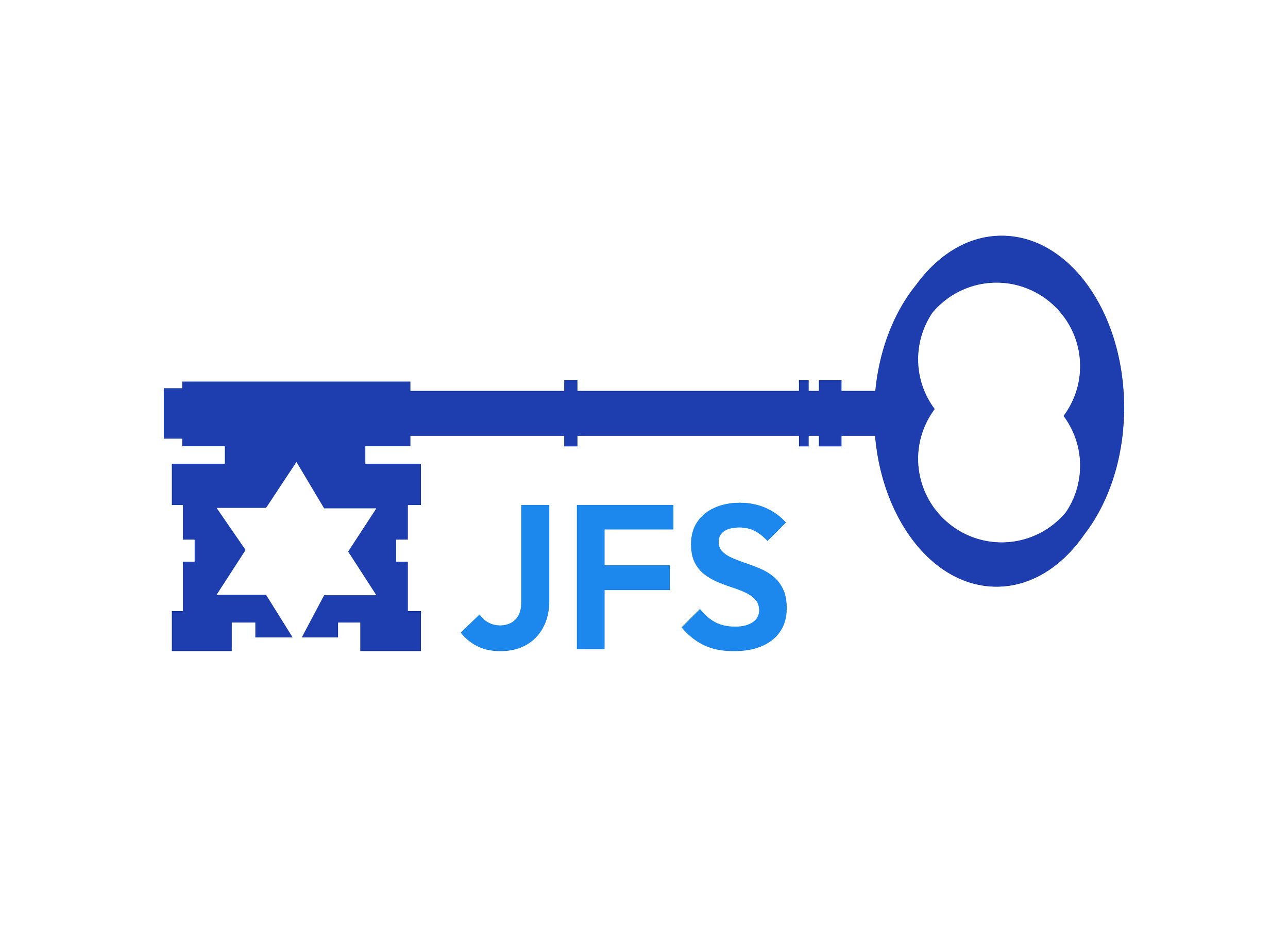 A blue and black graphic of a key with gears and the text 'YES' in large blue letters.