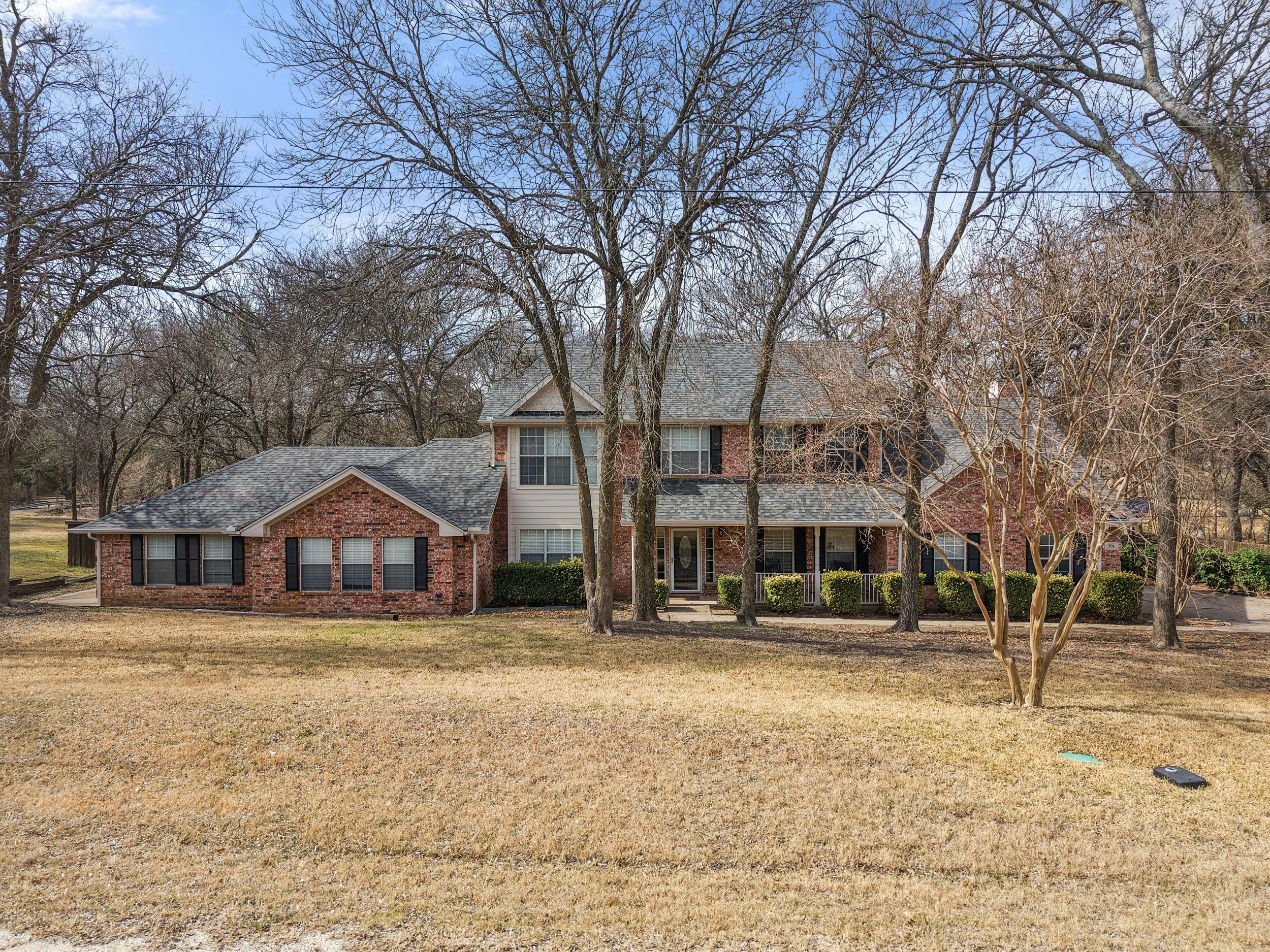 Residential roof replacement completed by a Fort Worth roofing contractor.