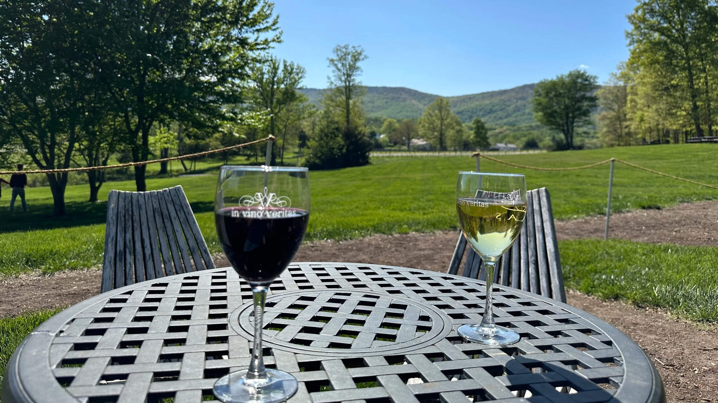 Veritas Vineyard in Virginia’s Blue Ridge Mountains near Wintergreen
