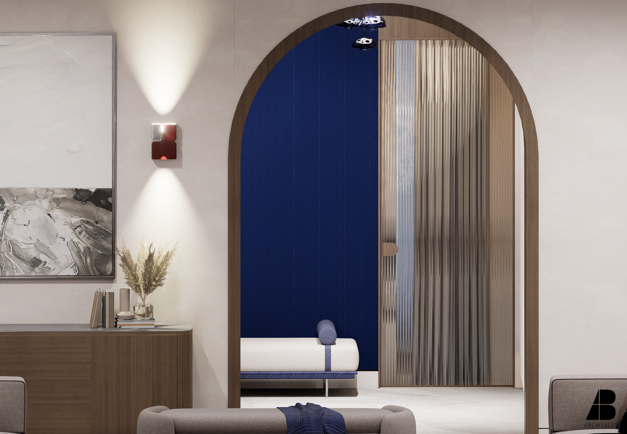 Urban Haven Townhouse - Enterance Interior Design