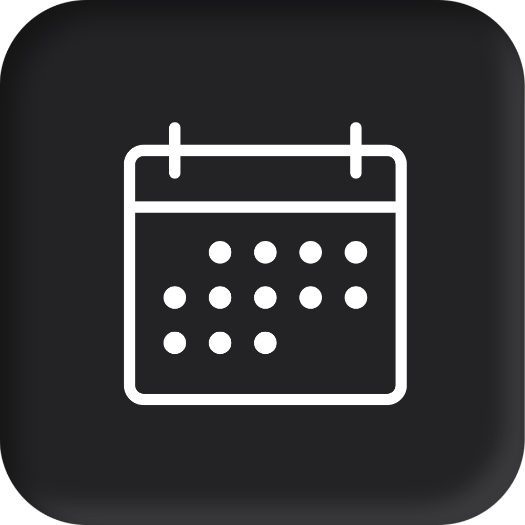 calendar icon button