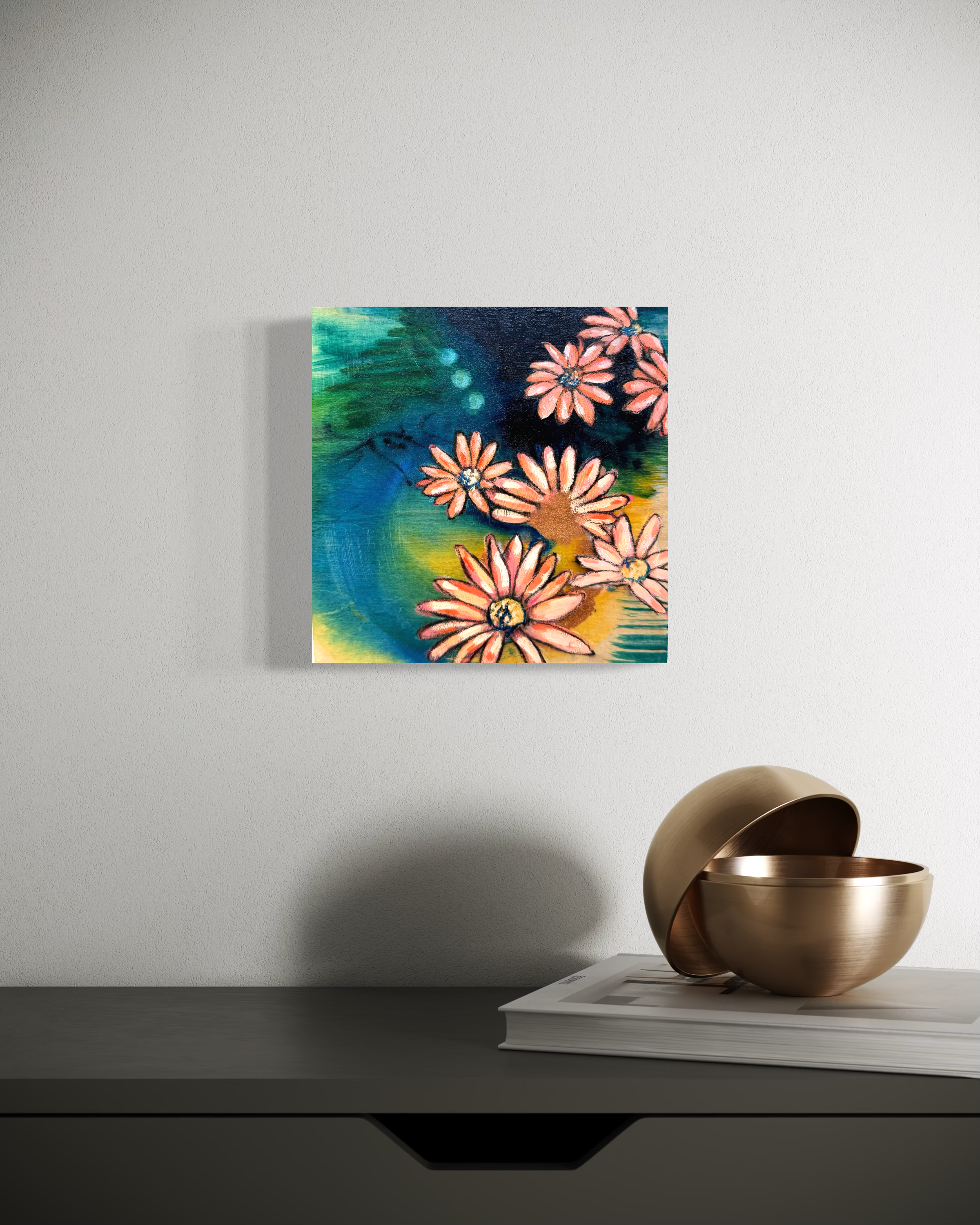 "Where I Land, I Bloom" Original