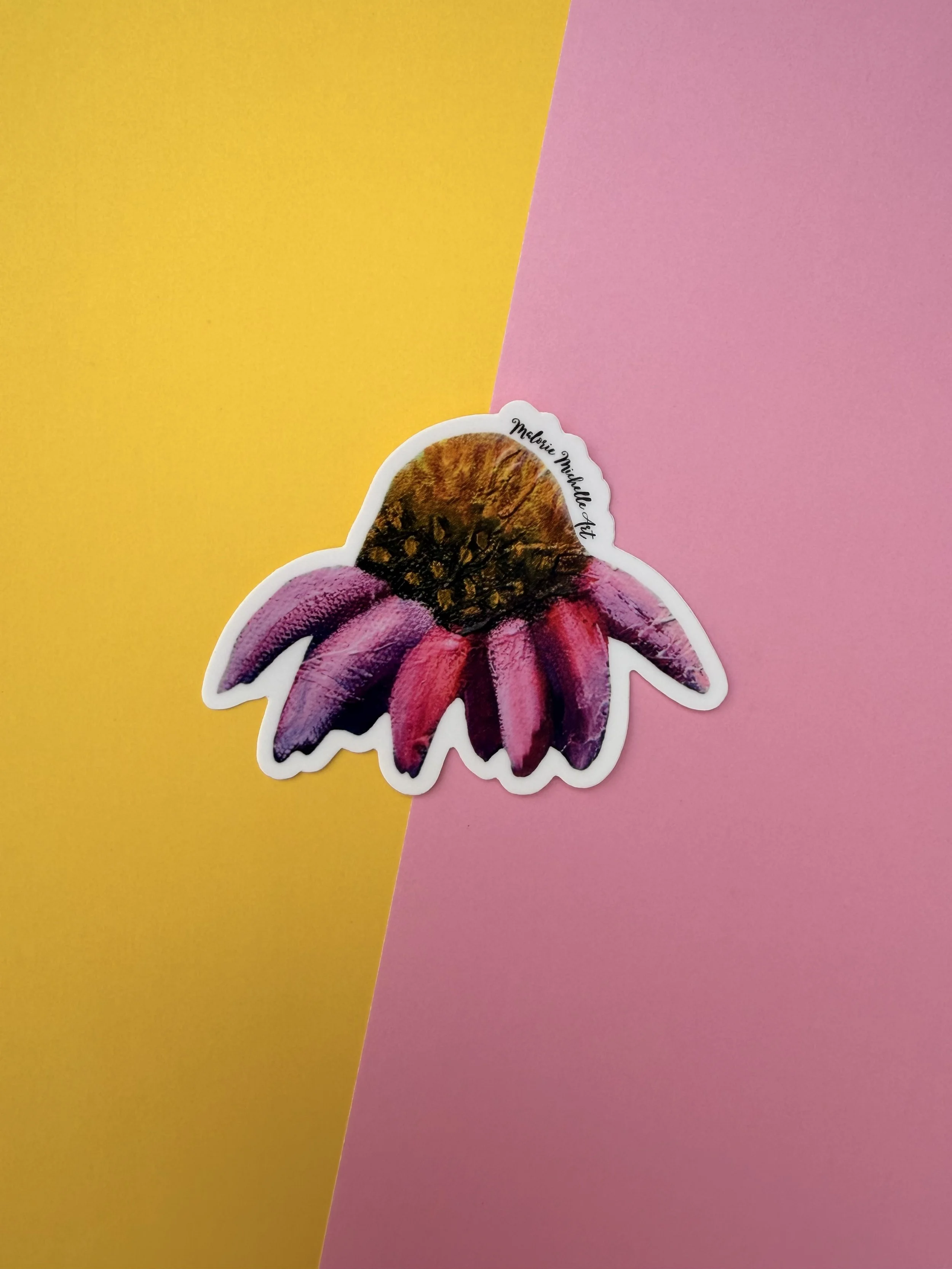 Coneflower Sticker