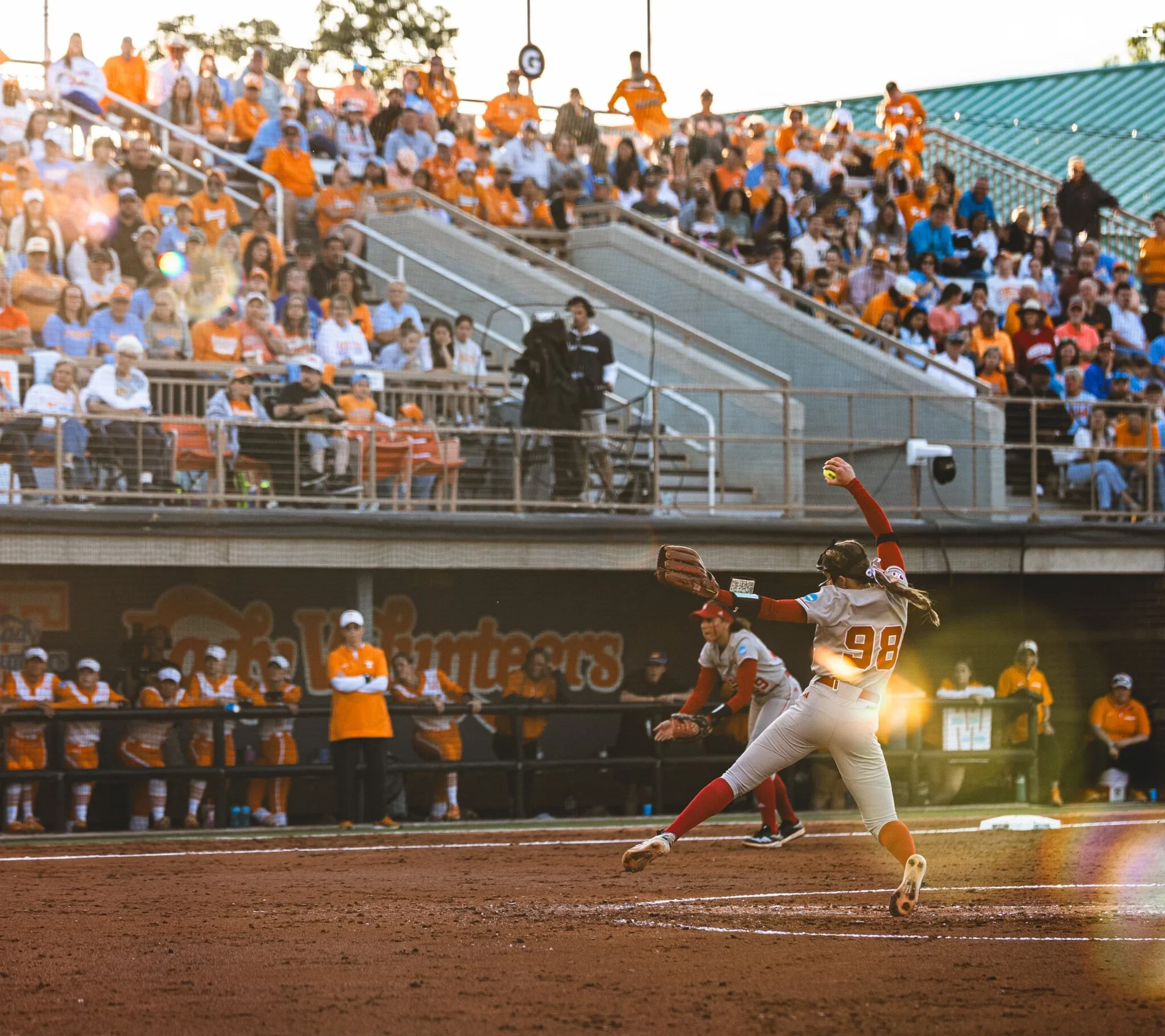 On top of ol’ Rocky Top: Husker softball downs No. 7 Tennessee in game one of super regional