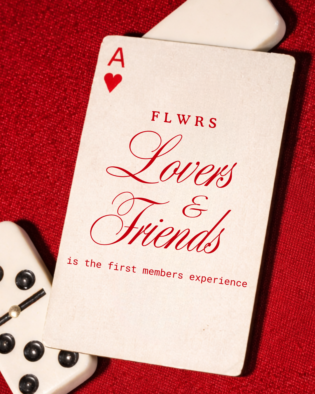 FLWRS: Lovers and Friends Members Only Admission (Discount Code In Member Portal)