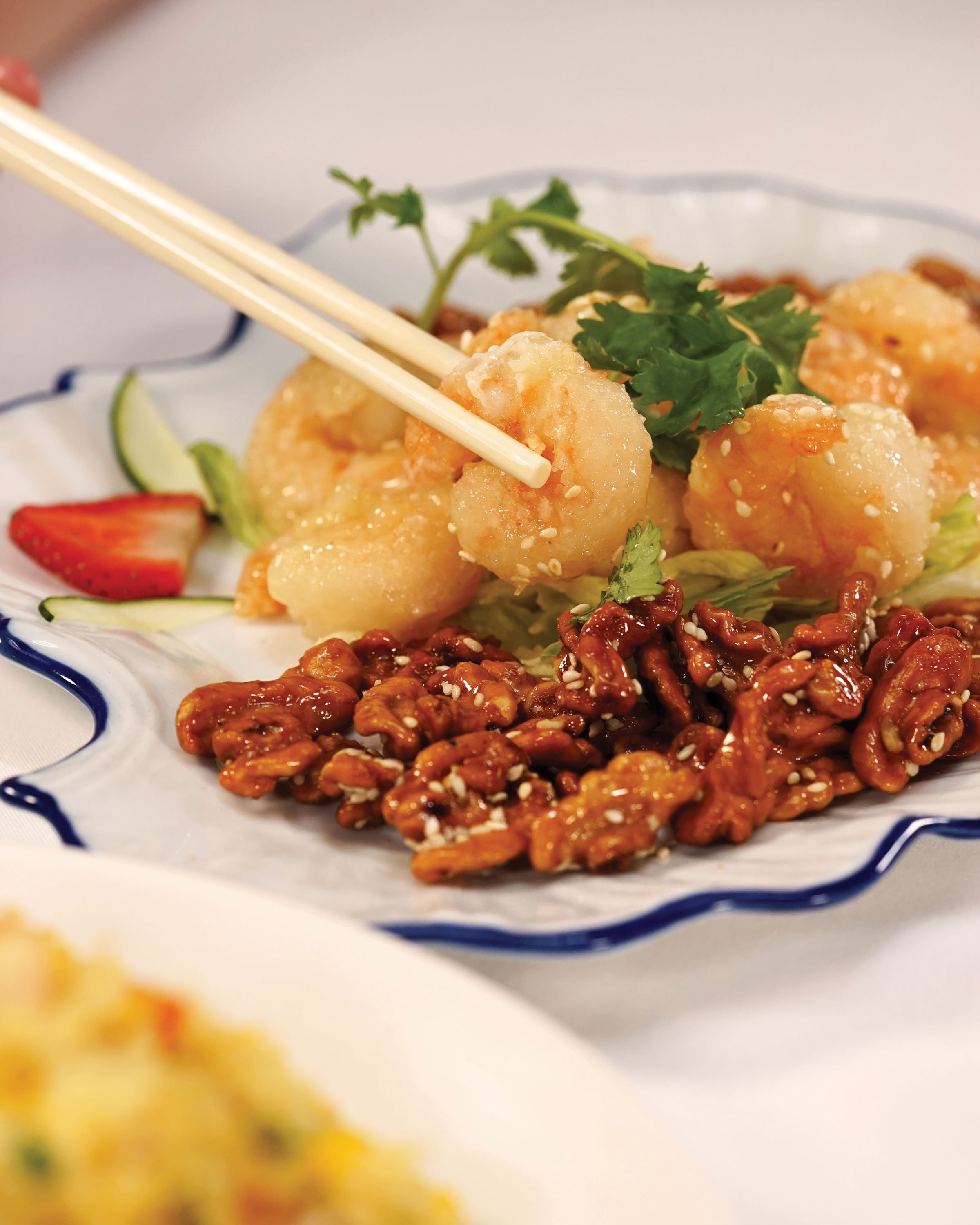 Prawns with Honey Walnut