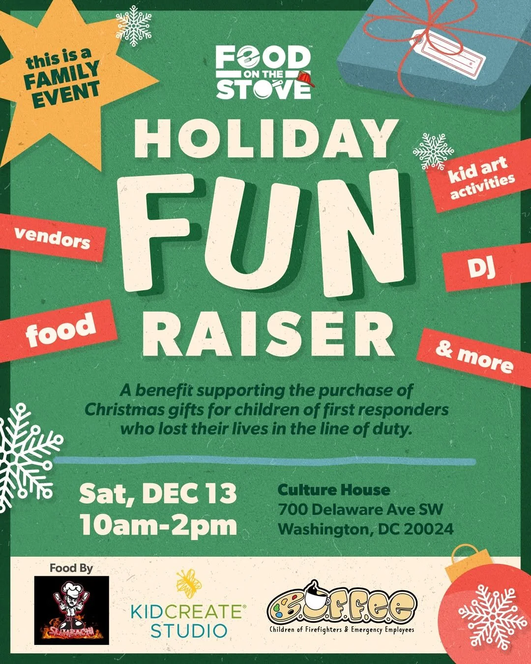 HOLIDAY FUNDRAISER