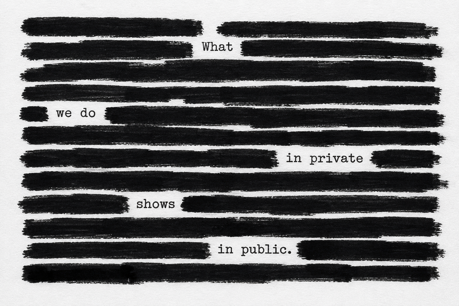Private Decisions