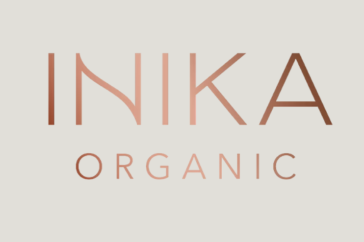 Logo of Inika Organic with the brand name in large letters and 'Organic' in smaller letters below