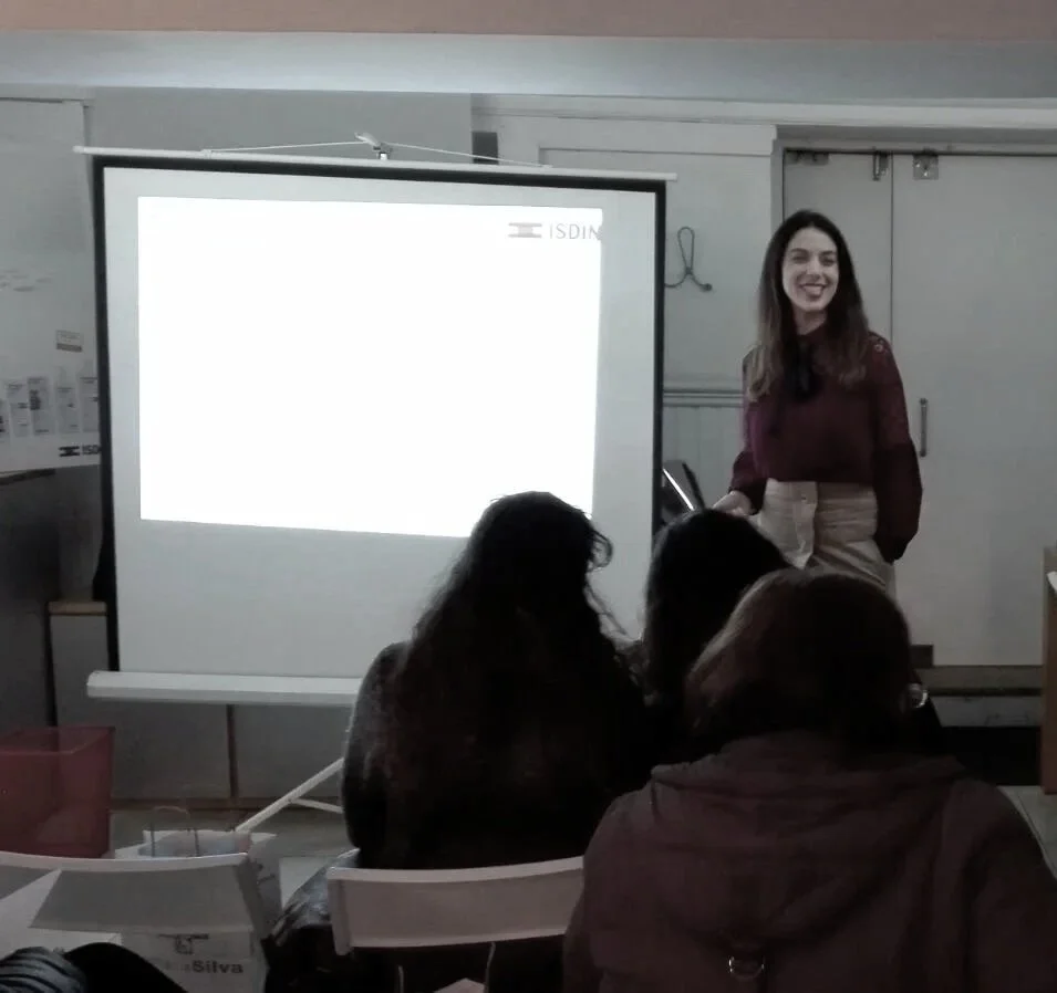 Psicóloga Sofia Almeida Barbosa a dar formação em saúde