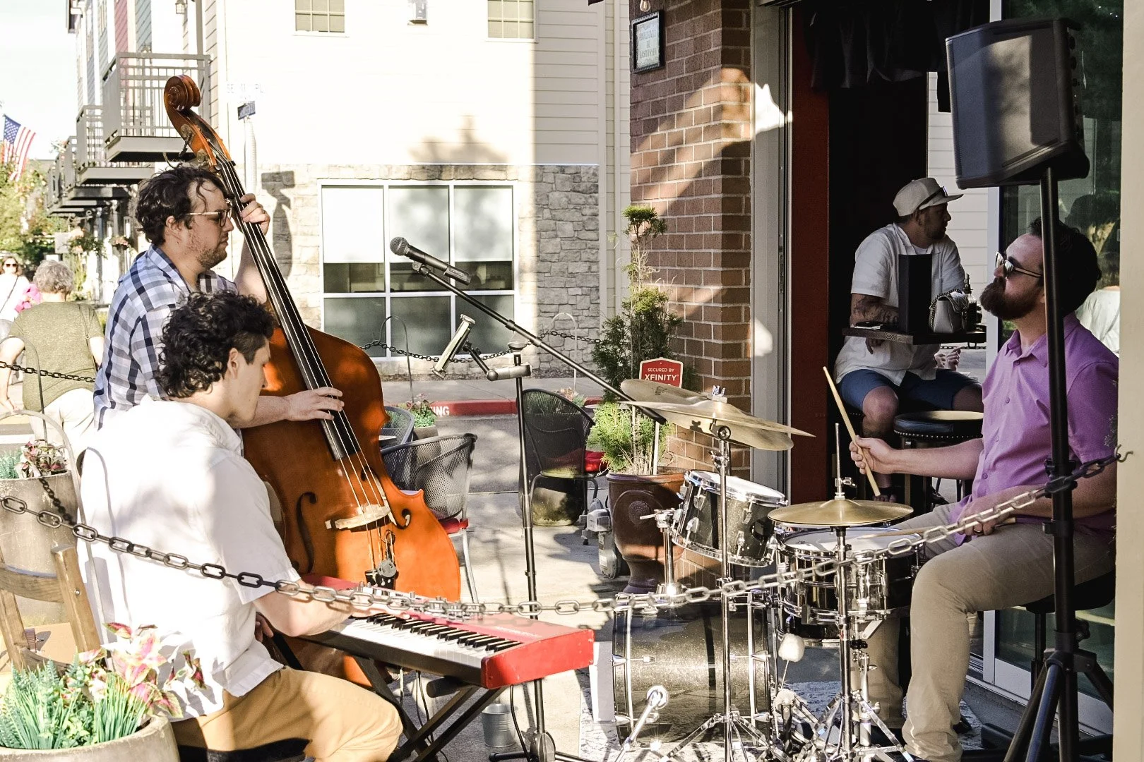 Live Jazz on the Patio with The Tangibles 