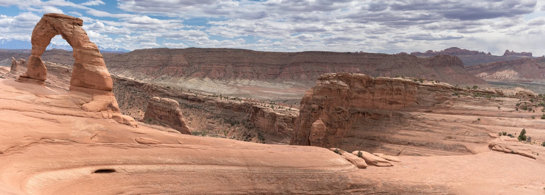 Delicate arch pano