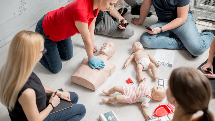 Basic Emergency First Aid and CPR C Certification - In Person
