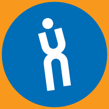 icon of person standing, recreation graphic