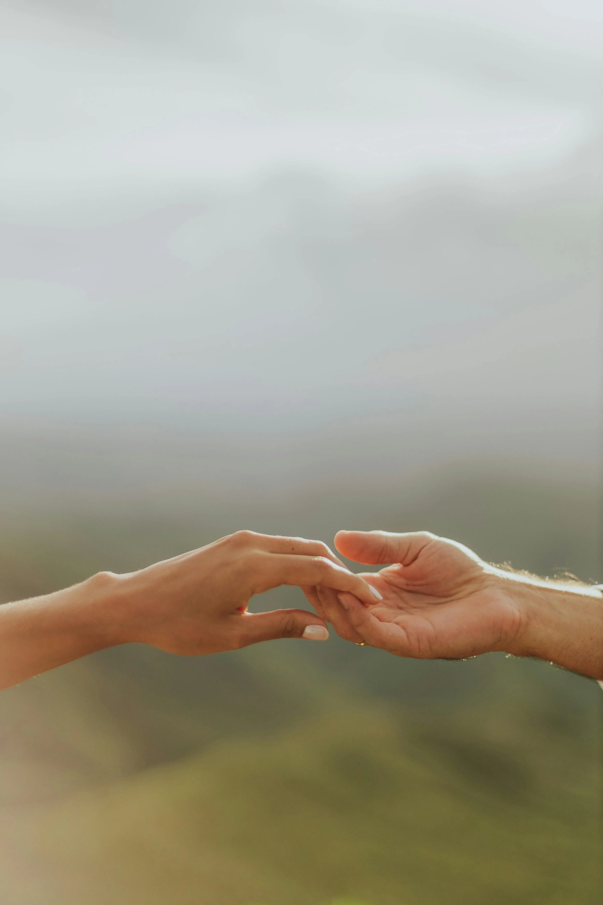 Hands reaching out, Recovery Center