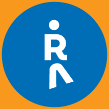 icon of person standing, anger graphic