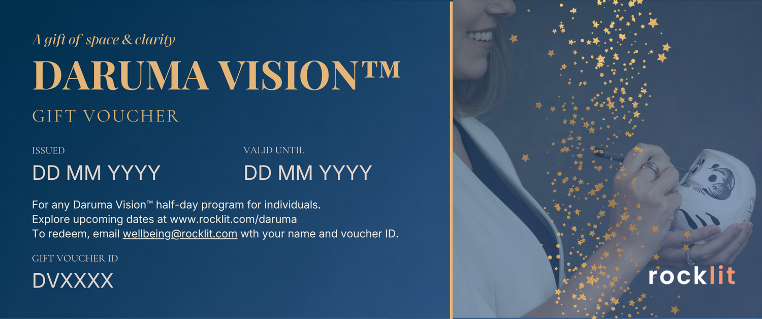 Sample Daruma Vision digital gift voucher