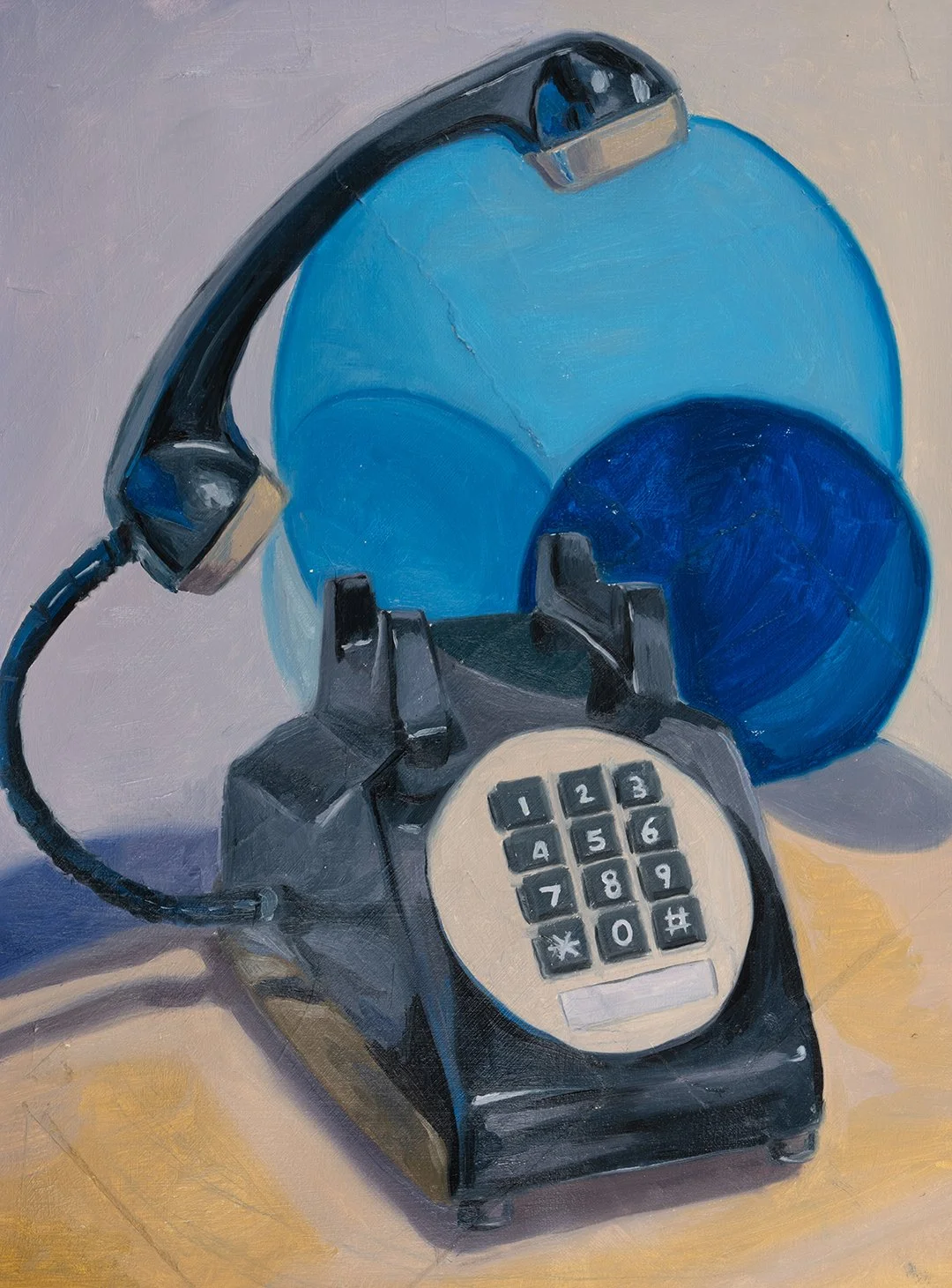 00:00, June 18th // 11"x14" // Oil on Paper // 2024