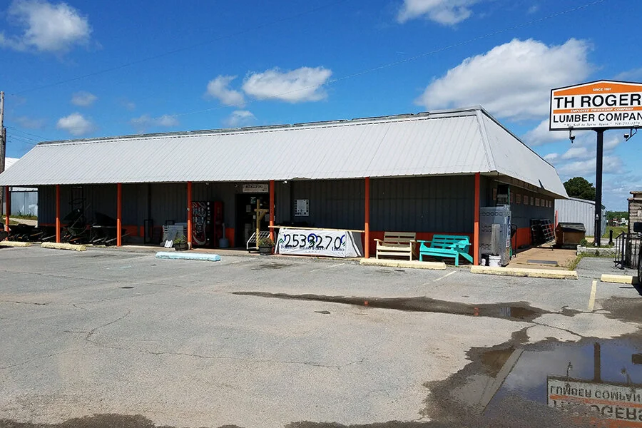 TH Rogers Lumber Company in Jay, Oklahoma
