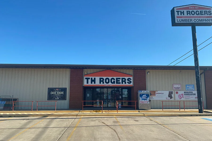 TH Rogers Lumber Company in Purcell, Oklahoma