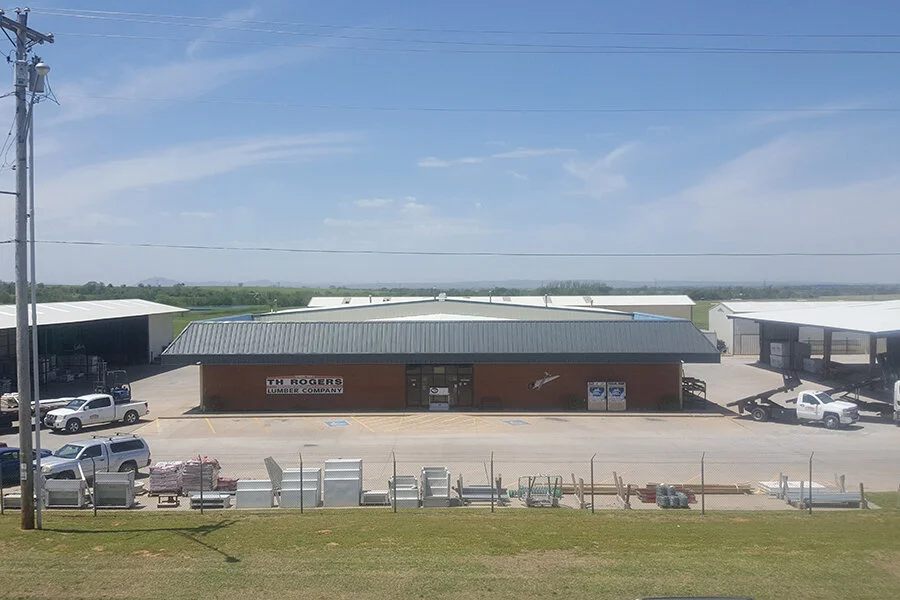 TH Rogers Lumber Company in Fletcher, Oklahoma
