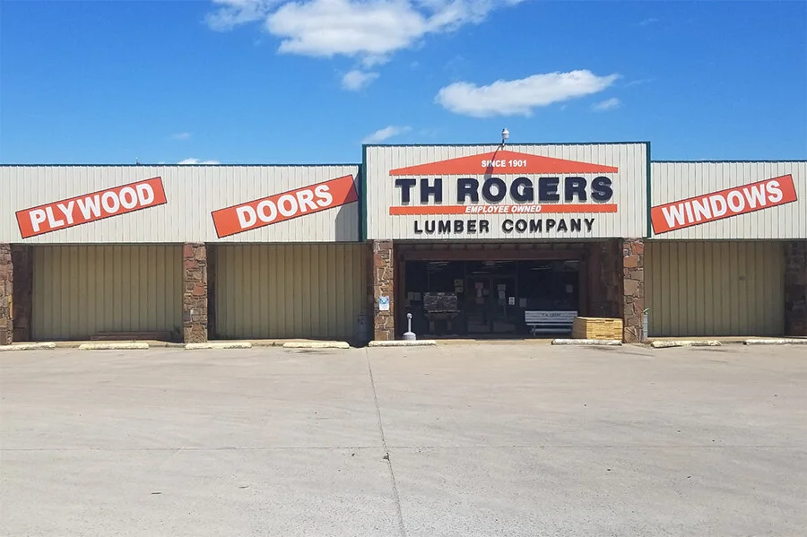 TH Rogers Lumber Company in McAlester, Oklahoma