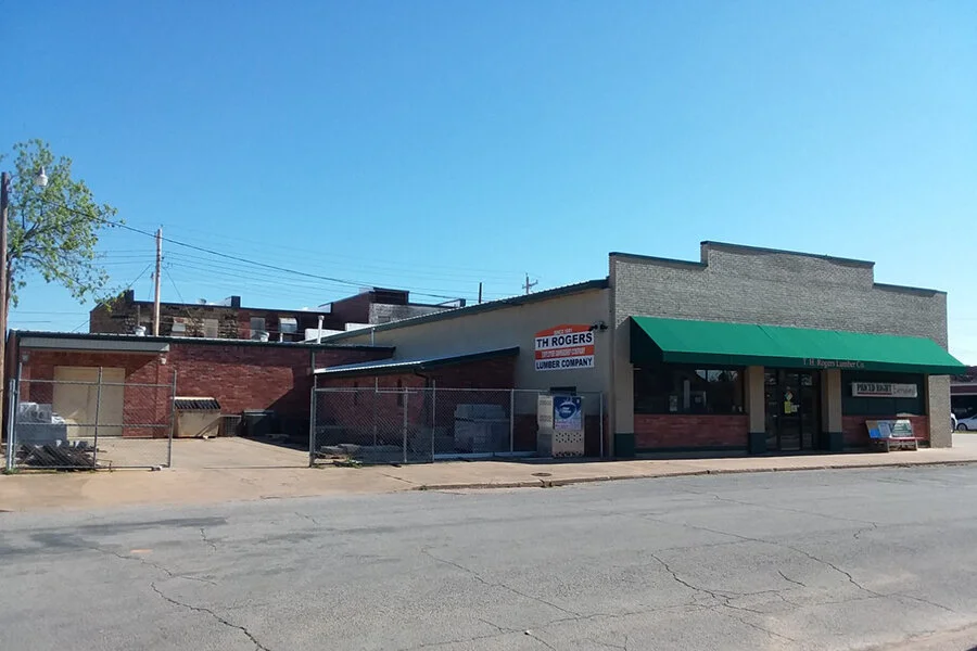 TH Rogers Lumber Company in Okmulgee, Oklahoma