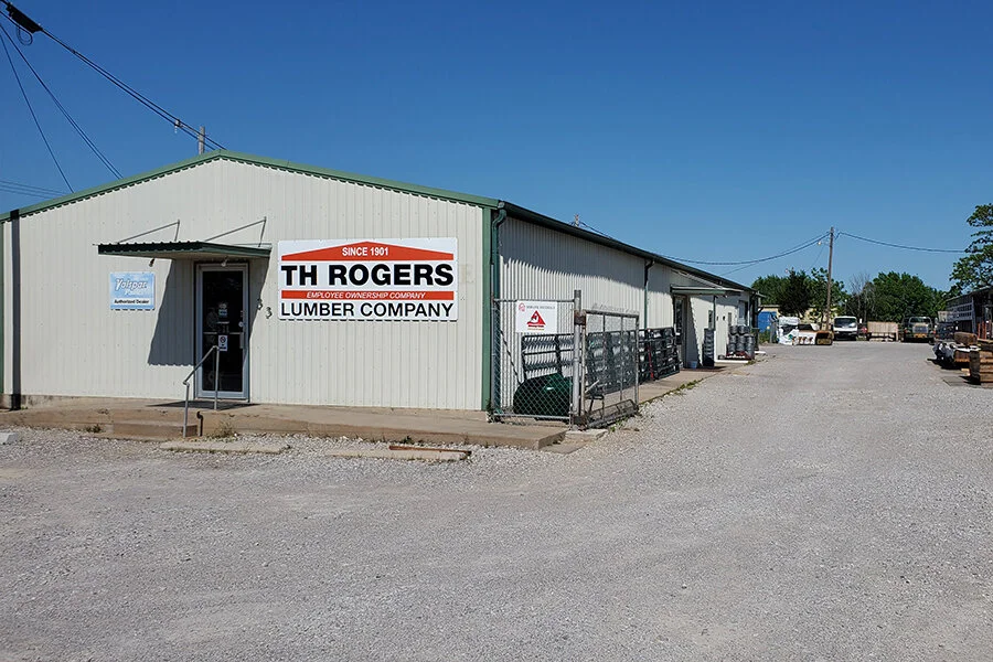 TH Rogers Lumber Company in Ratliff City, Oklahoma